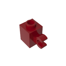 GDS-724 - Brick Special 1 x 1 with Clip Horizontal