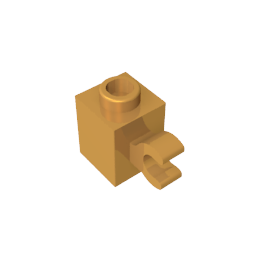 GDS-724 - Brick Special 1 x 1 with Clip Horizontal