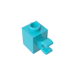 GDS-724 - Brick Special 1 x 1 with Clip Horizontal