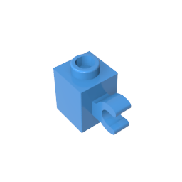 GDS-724 - Brick Special 1 x 1 with Clip Horizontal