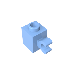GDS-724 - Brick Special 1 x 1 with Clip Horizontal
