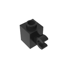 GDS-724 - Brick Special 1 x 1 with Clip Horizontal