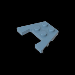 GDS-725 - Wedge Plate 3 x 4 with Stud Notches