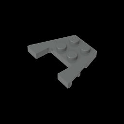GDS-725 - Wedge Plate 3 x 4 with Stud Notches