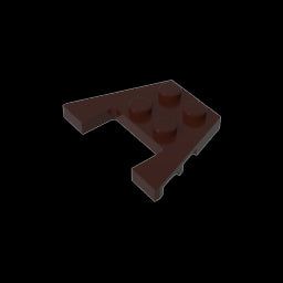 GDS-725 - Wedge Plate 3 x 4 with Stud Notches