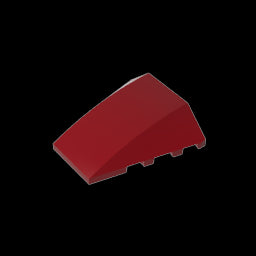 GDS-730 - Wedge Curved 4 x 4 No Top Studs