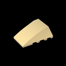 GDS-730 - Wedge Curved 4 x 4 No Top Studs
