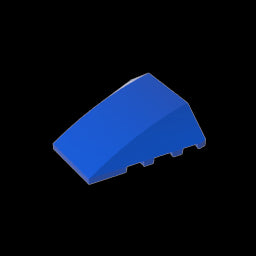 GDS-730 - Wedge Curved 4 x 4 No Top Studs