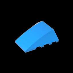 GDS-730 - Wedge Curved 4 x 4 No Top Studs