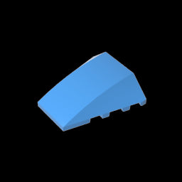 GDS-730 - Wedge Curved 4 x 4 No Top Studs