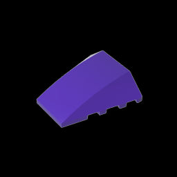 GDS-730 - Wedge Curved 4 x 4 No Top Studs