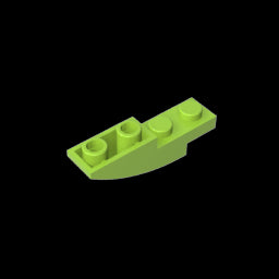 GDS-731 - Slope Curved 4 x 1 Inverted