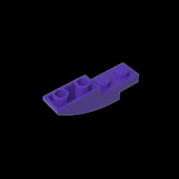 GDS-731 - Slope Curved 4 x 1 Inverted