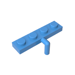 GDS-735 - Plate Special 1 x 4 with Arm Down