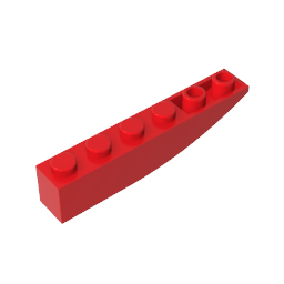 GDS-739 - Brick Curved 6 x 1 Inverted