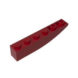 GDS-739 - Brick Curved 6 x 1 Inverted