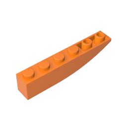 GDS-739 - Brick Curved 6 x 1 Inverted