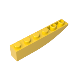 GDS-739 - Brick Curved 6 x 1 Inverted
