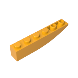 GDS-739 - Brick Curved 6 x 1 Inverted