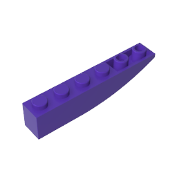 GDS-739 - Brick Curved 6 x 1 Inverted