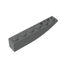 GDS-739 - Brick Curved 6 x 1 Inverted