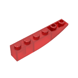 GDS-739 - Brick Curved 6 x 1 Inverted