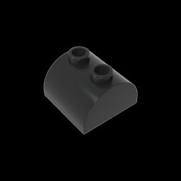 GDS-741 - Brick Curved 2 x 2 with Two Top Studs