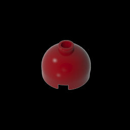 GDS-742 - Brick Round 2 x 2 Dome Top - Blocked Open Stud without Bottom Axle Holder