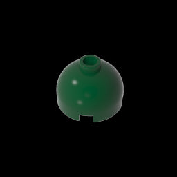GDS-742 - Brick Round 2 x 2 Dome Top - Blocked Open Stud without Bottom Axle Holder
