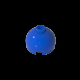GDS-742 - Brick Round 2 x 2 Dome Top - Blocked Open Stud without Bottom Axle Holder