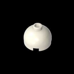 GDS-742 - Brick Round 2 x 2 Dome Top - Blocked Open Stud without Bottom Axle Holder