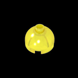 GDS-742 - Brick Round 2 x 2 Dome Top - Blocked Open Stud without Bottom Axle Holder