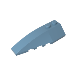 GDS-744 - Wedge Curved 6 x 2 Left