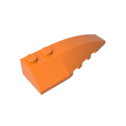 GDS-745 - Wedge Curved 6 x 2 Right