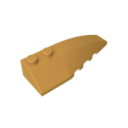 GDS-745 - Wedge Curved 6 x 2 Right