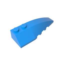 GDS-745 - Wedge Curved 6 x 2 Right