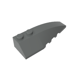 GDS-745 - Wedge Curved 6 x 2 Right
