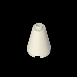 GDS-746 - Cone 2 x 2 x 2 with Blocked Open Stud