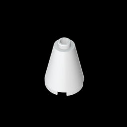 GDS-746 - Cone 2 x 2 x 2 with Blocked Open Stud