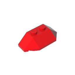 GDS-756 - Wedge Sloped 45 Degrees 2 x 4 Triple