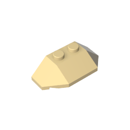 GDS-756 - Wedge Sloped 45 Degrees 2 x 4 Triple