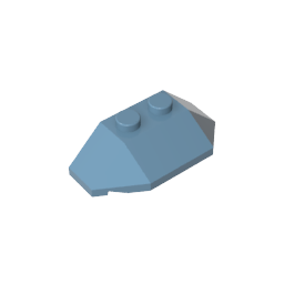 GDS-756 - Wedge Sloped 45 Degrees 2 x 4 Triple