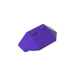 GDS-756 - Wedge Sloped 45 Degrees 2 x 4 Triple