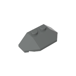 GDS-756 - Wedge Sloped 45 Degrees 2 x 4 Triple