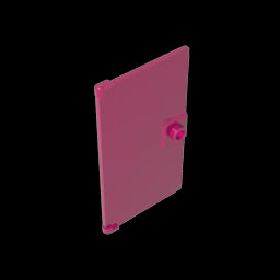 GDS-763 - Door 1 x 4 x 6 Smooth with Square Handle Plinth
