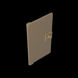 GDS-763 - Door 1 x 4 x 6 Smooth with Square Handle Plinth