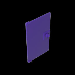 GDS-763 - Door 1 x 4 x 6 Smooth with Square Handle Plinth