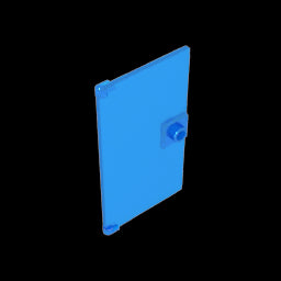 GDS-763 - Door 1 x 4 x 6 Smooth with Square Handle Plinth