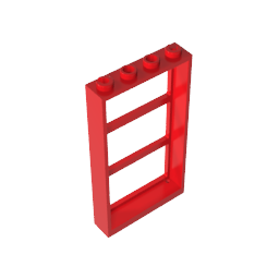 GDS-764 - Window 1 x 4 x 6 Frame with 3 Panes