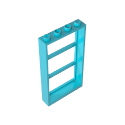 GDS-764 - Window 1 x 4 x 6 Frame with 3 Panes